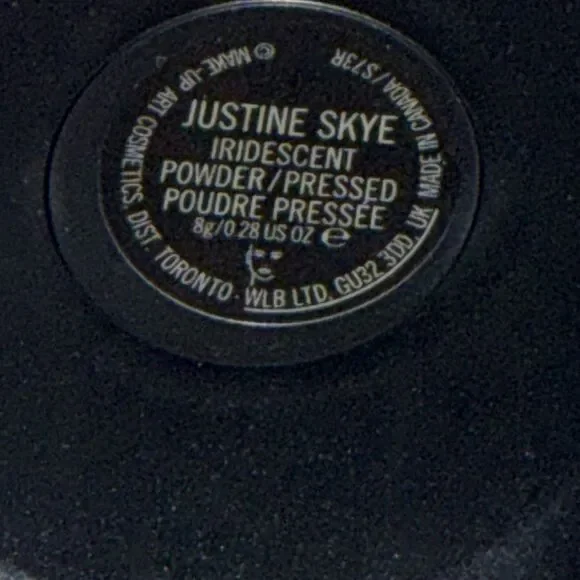 MAC Iridescent Pressed Powder (Justine Skye) 8 g/.28 oz Limited Edition - Picture 3 of 4